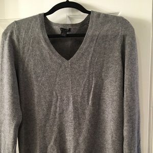 Nordstrom 100% Cashmere Grey Sweater